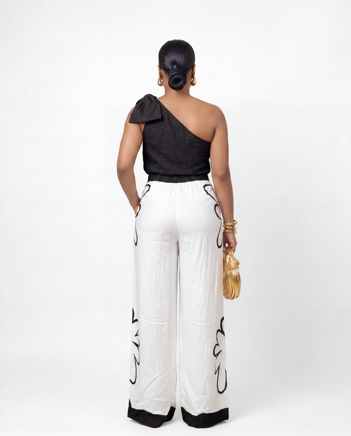 Black Grove Pants Set