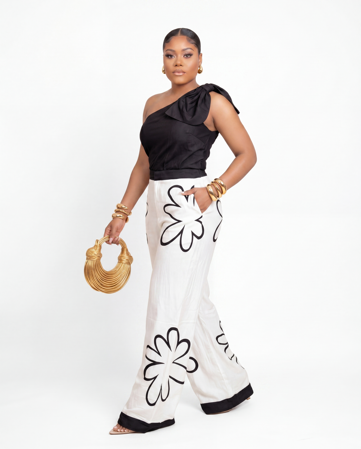 Black Grove Pants Set