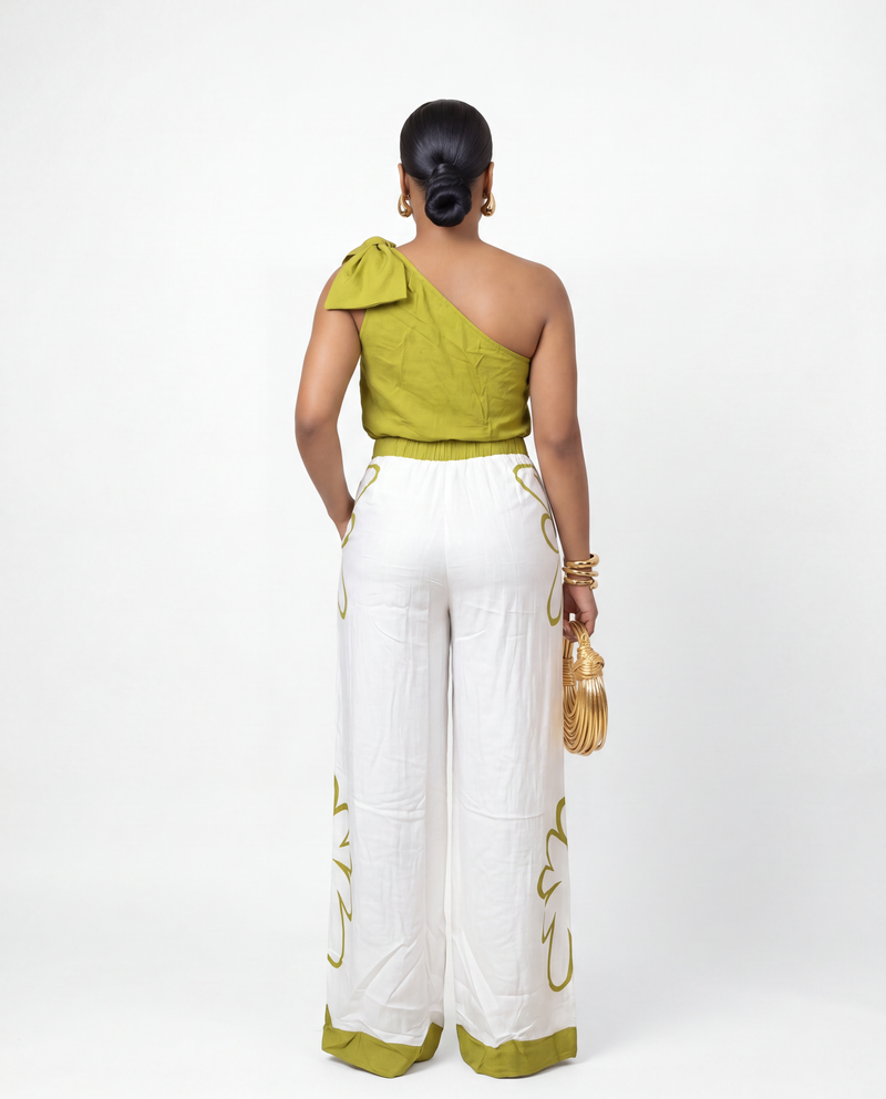 Green Grove Pants Set