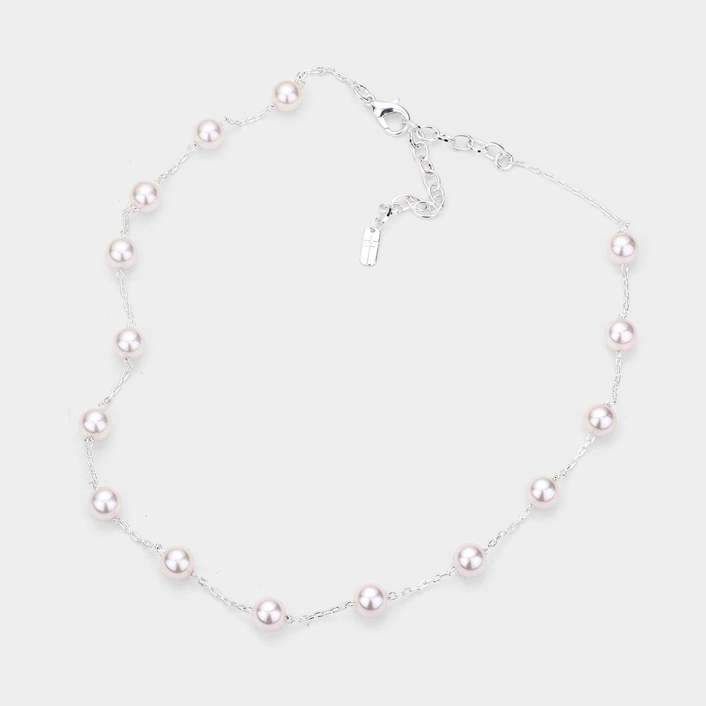 Rich Girl Little Pearl Necklace Set