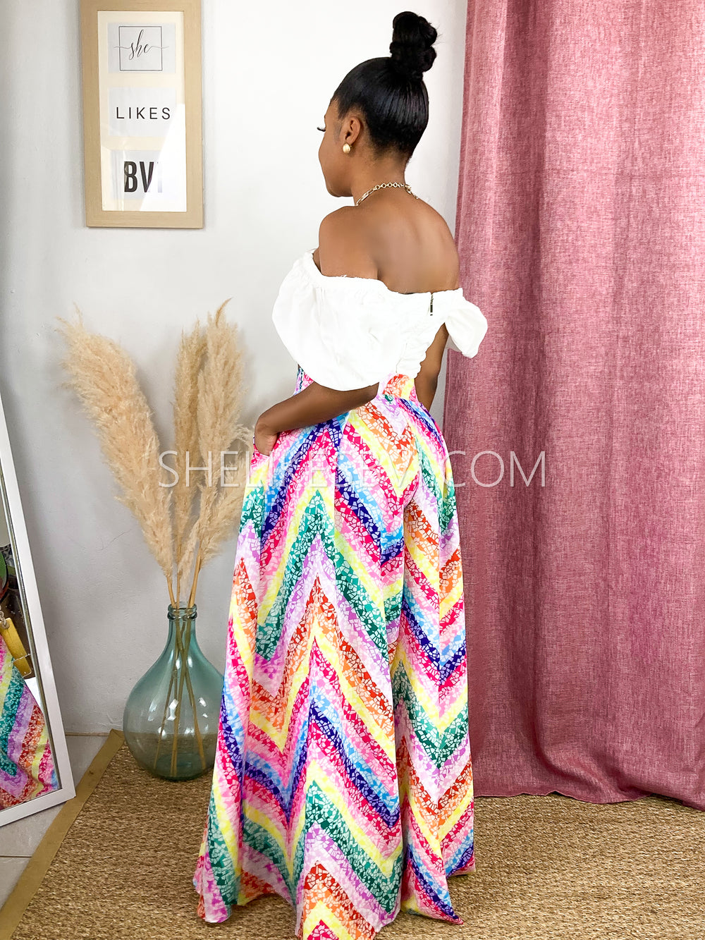Multicolor Printed Palazzo Pant – Zubix : Clothing, Accessories