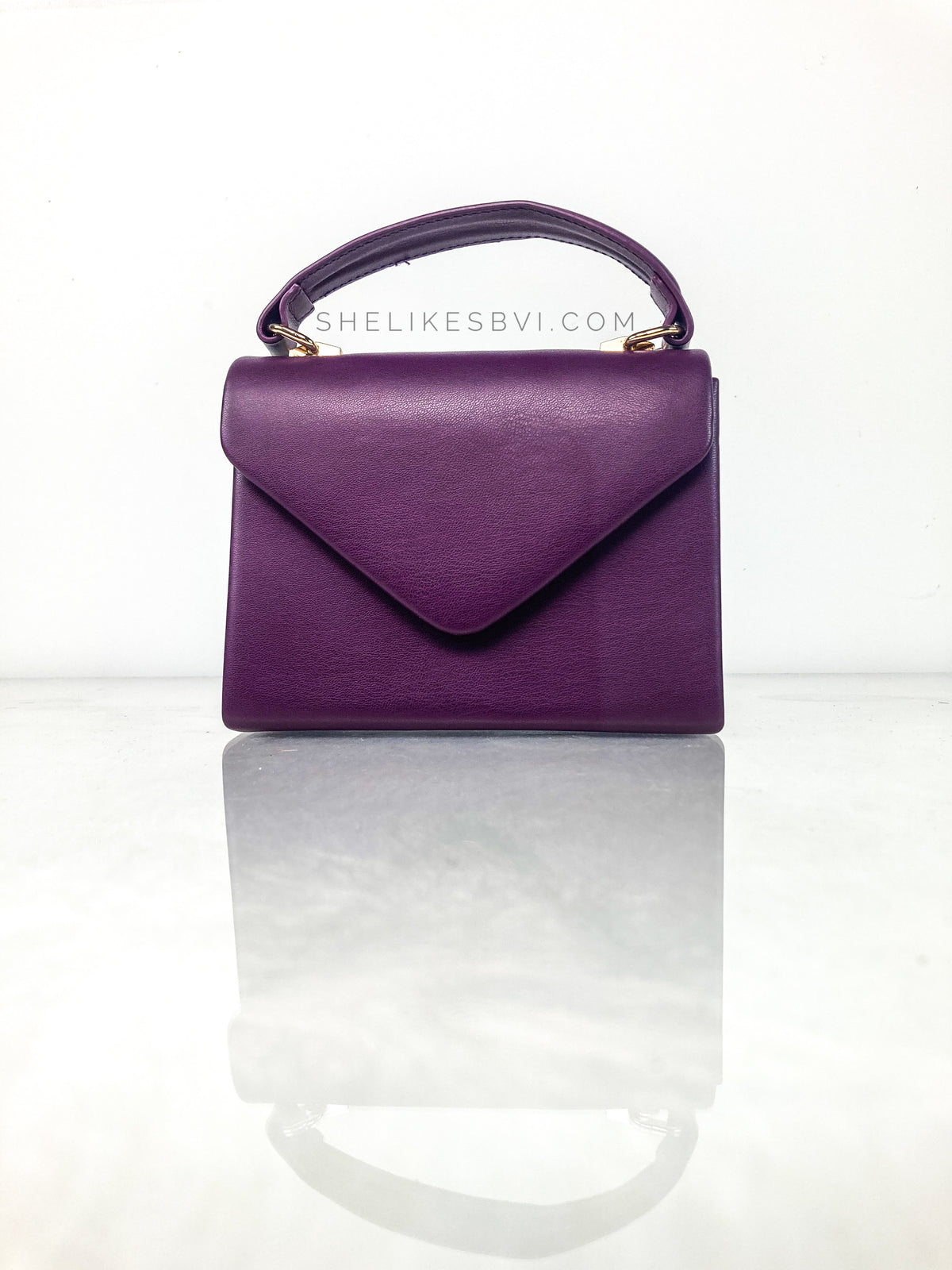 Arrival Purple Matte Cross-Body Handbag