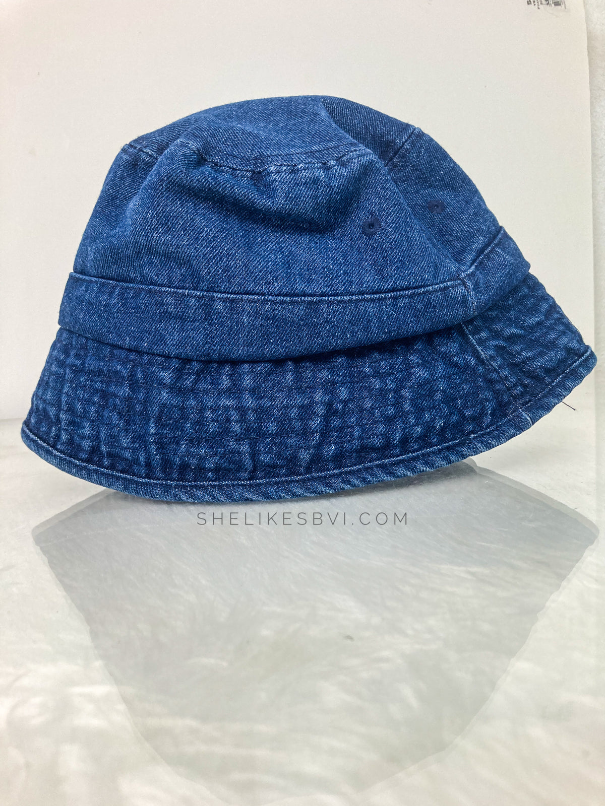 Remix Dark Blue Denim Bucket Hat